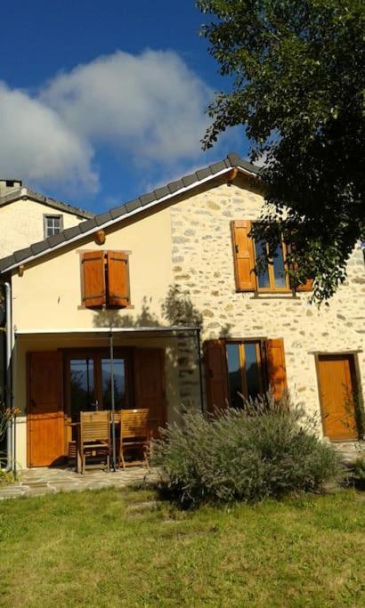 Grange En Pierres. Grand Jardin Et Belle Vue Villa Saurat Exterior photo